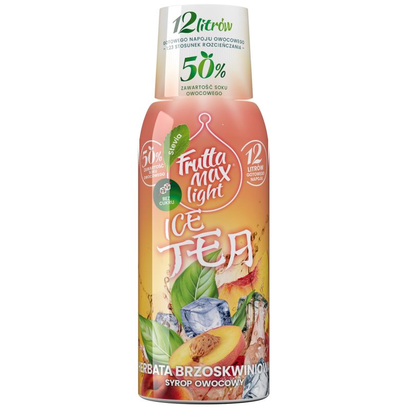 Syrop FruttaMax Ice Tea Brzoskwinia Light