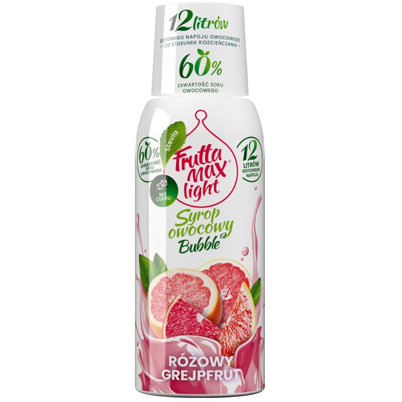 Syrop FruttaMax Różowy Grejpfrut Light